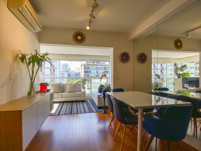 Foto do Apartamento - Apartamento tipo para venda em Brooklin com 2 quartos, sendo 1 suíte, 58m² | Lares e Andares Imóveis