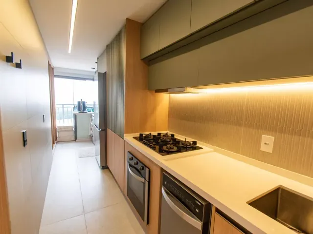 Apartamento com 72m² 2 quartos e 2 banheiros, para alugar, no bairro Vila Dom Pedro I em São Paulo