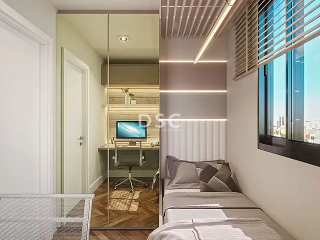 Apartamento com 53m² 2 quartos e 1 banheiro, à venda, no bairro Portão em Curitiba