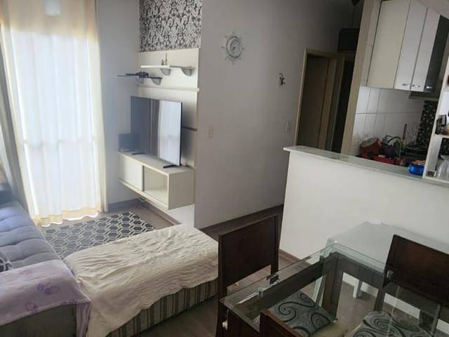 Apartamento com 50m² 2 quartos e 1 banheiro, para alugar, no bairro Vila Santa Clara em São Paulo