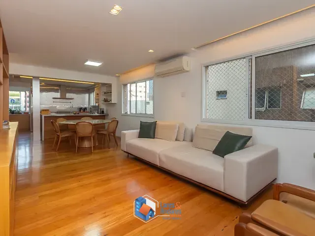 Apartamento com 130m² 3 quartos e 3 banheiros, à venda, no bairro Itaim Bibi em São Paulo