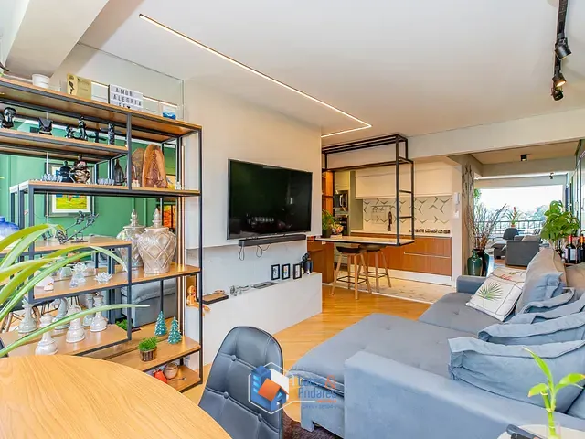 Apartamento com 46m² 1 quarto e 1 banheiro, à venda, no bairro Brooklin em São Paulo