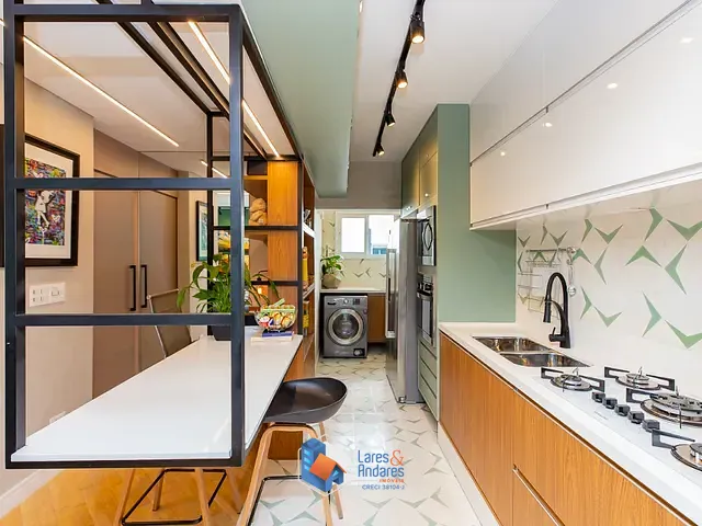 Apartamento com 46m² 1 quarto e 1 banheiro, à venda, no bairro Brooklin em São Paulo