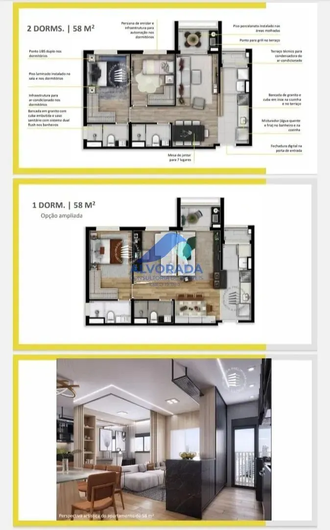 Apartamento, 2 quartos, 59 m² - Foto 16