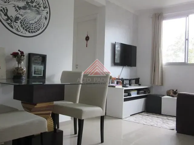 Apartamento com 45m² 2 quartos e 1 banheiro, à venda, no bairro Parque São Vicente em Mauá