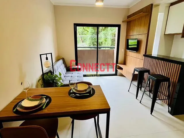 Apartamento 1 quarto e 2 banheiros, à venda ou para alugar, no bairro Jardim Recreio em Ribeirão Preto