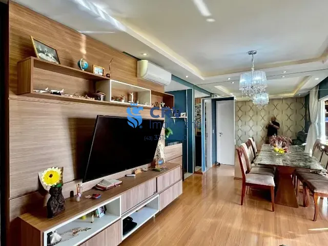 Apartamento com 120m² 2 quartos e 2 banheiros, à venda, no bairro Gleba Palhano em Londrina