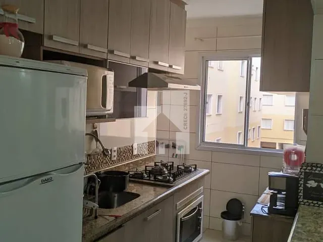 Apartamento 2 quartos e 1 banheiro, à venda, no bairro Loteamento Parque Industrial em Jundiaí
