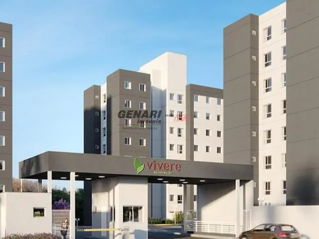 Apartamento com 46m² 2 quartos e 1 banheiro, à venda, no bairro Jardim Residencial Veneza em Indaiatuba