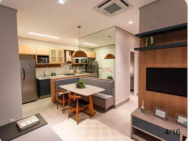 Apartamento com 46m² 2 quartos e 1 banheiro, à venda, no bairro Jardim Residencial Veneza em Indaiatuba