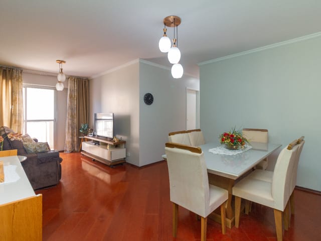 Foto do Apartamento - Apartamento tipo para venda em Vila Santo Estéfano com 3 quartos, sendo 1 suíte, 86m² | Lares e Andares Imóveis