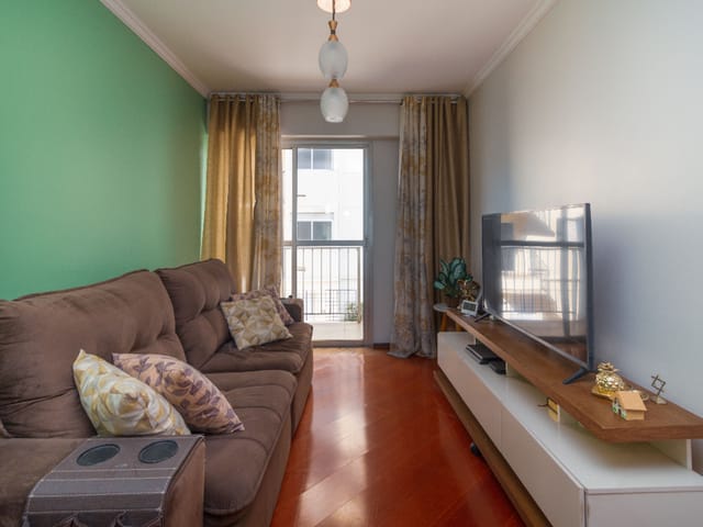 Foto do Apartamento - Apartamento tipo para venda em Vila Santo Estéfano com 3 quartos, sendo 1 suíte, 86m² | Lares e Andares Imóveis