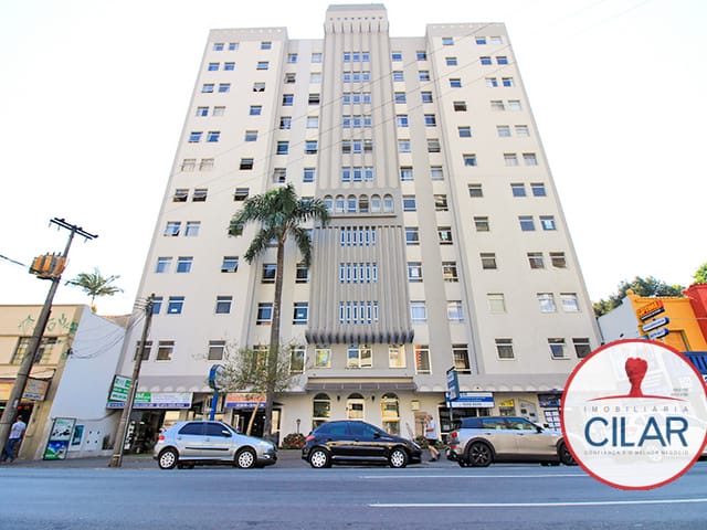 Apartamento 1 quarto e 1 banheiro, para alugar, no bairro Centro em Curitiba