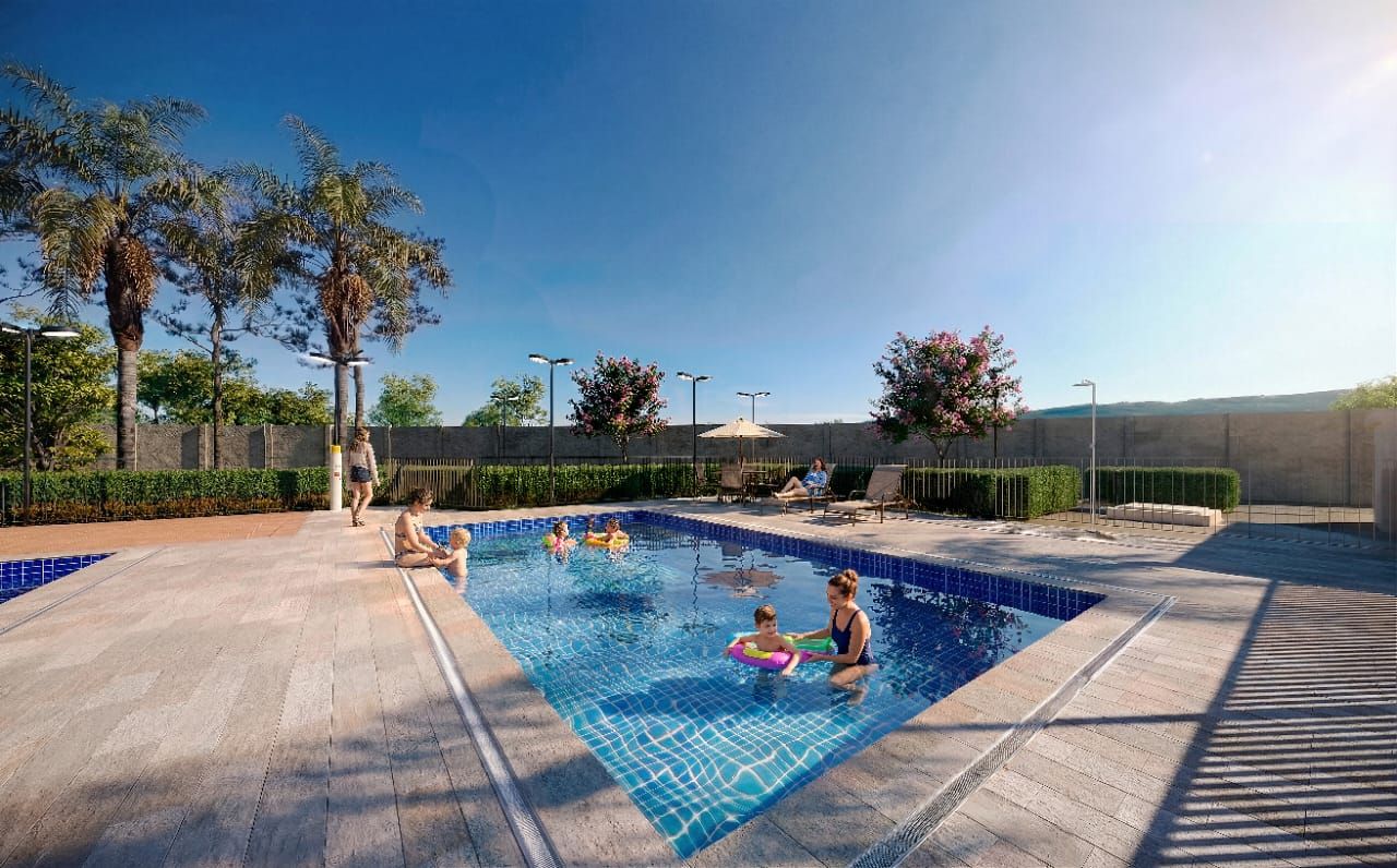 Perspectiva do Apartamento - LANÇAMENTO SANTA ÂNGELA (MCMV) à venda - Apartamentos de 55 e 64m², 2 dormitórios, Allegrato Residencial, Jardim Carolina (Medeiros), Jundiaí, SP | Copette Imóveis