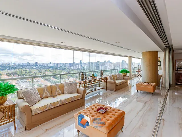 Apartamento com 485m² 3 quartos e 7 banheiros, à venda, no bairro Campo Belo em São Paulo