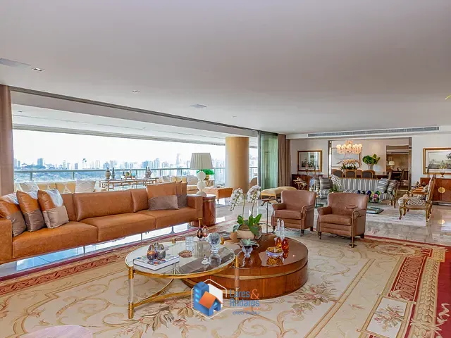 Apartamento com 485m² 3 quartos e 7 banheiros, à venda, no bairro Campo Belo em São Paulo