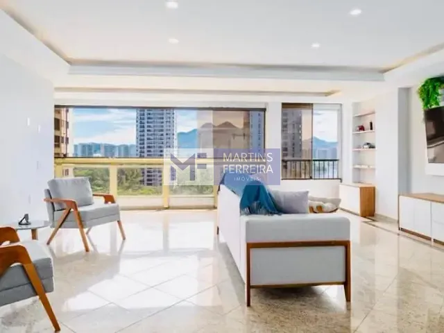 Apartamento com 140m² 4 quartos e 3 banheiros, à venda, no bairro Barra da Tijuca em Rio de Janeiro