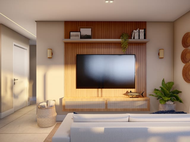 Apartamento com 73m² 2 quartos e 1 banheiro, à venda, no bairro Itaguá em Ubatuba