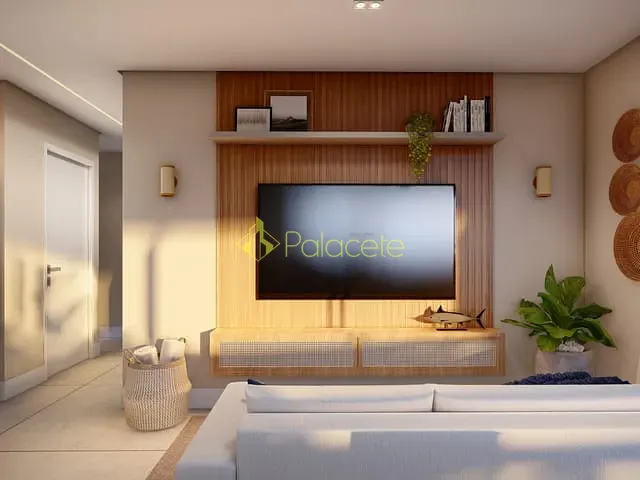 Apartamento com 73m² 2 quartos e 1 banheiro, à venda, no bairro Itaguá em Ubatuba