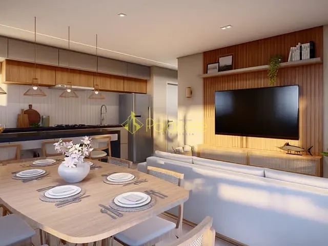 Apartamento com 73m² 2 quartos e 1 banheiro, à venda, no bairro Itaguá em Ubatuba