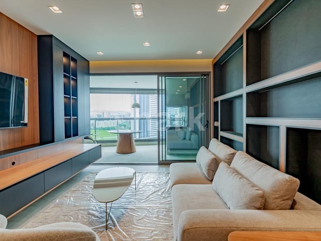 Apartamento com 123m² 3 quartos e 4 banheiros, para alugar, no bairro Sítio Tamboré Alphaville em Barueri