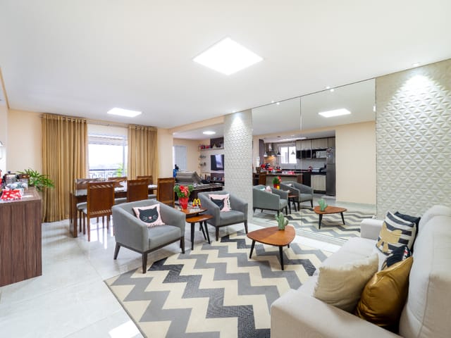 Foto do Apartamento - Apartamento tipo para venda em Jardim Ermida I com 3 quartos, sendo 3 suítes, 119m² | Lares e Andares Imóveis