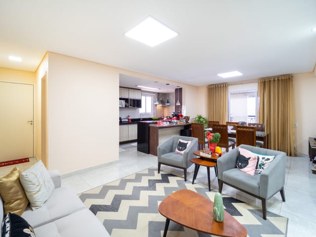 Foto do Apartamento - Apartamento tipo para venda em Jardim Ermida I com 3 quartos, sendo 3 suítes, 119m² | Lares e Andares Imóveis