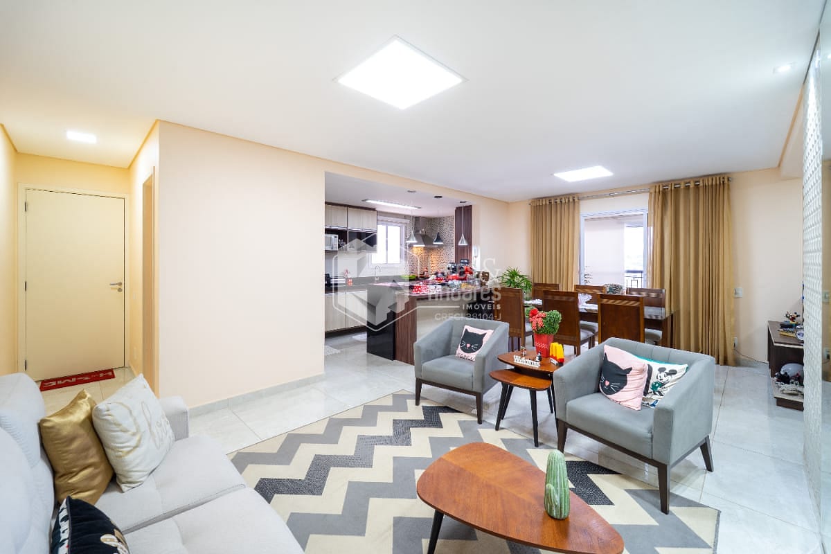 Apartamento à venda com 3 quartos, 119m² - Foto 3