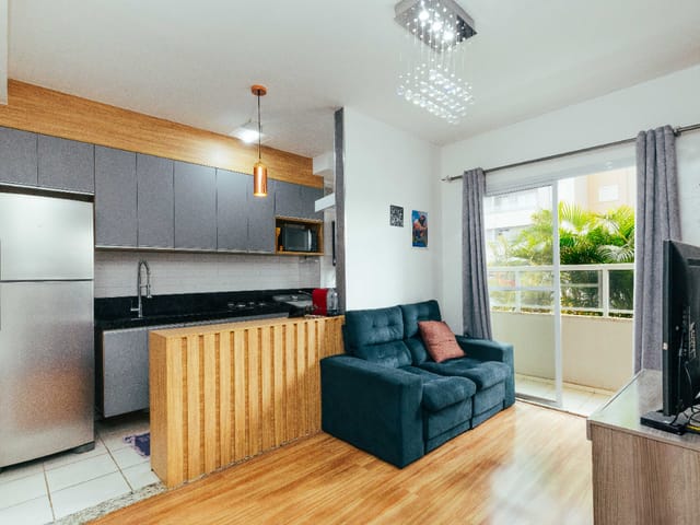 Foto do Apartamento - Apartamento tipo para venda em Ponte de São João com 2 quartos, 46m² | Lares e Andares Imóveis