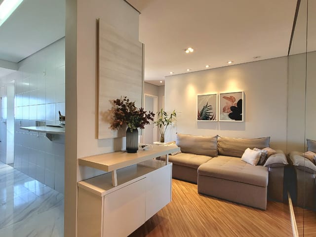 Foto do Apartamento - Apartamento tipo para venda em Centro com 2 quartos, sendo 1 suíte, 69m² | Lares e Andares Imóveis