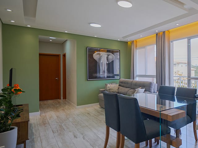 Foto do Apartamento - Apartamento tipo para venda em Chácara do Solar III com 3 quartos, sendo 1 suíte, 76m² | Lares e Andares Imóveis