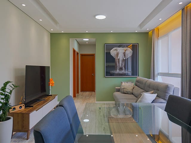 Foto do Apartamento - Apartamento tipo para venda em Chácara do Solar III com 3 quartos, sendo 1 suíte, 76m² | Lares e Andares Imóveis