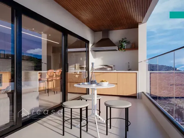 Apartamento com 85m² 2 quartos e 3 banheiros, à venda, no bairro Centro em Ubatuba