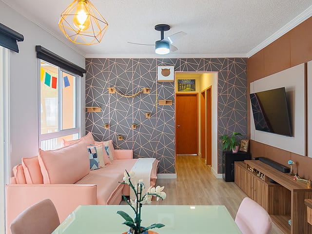 Foto do Apartamento - Apartamento tipo para venda em Chácara do Solar III com 3 quartos, sendo 1 suíte, 76m² | Lares e Andares Imóveis