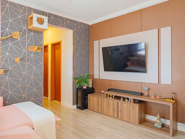 Foto do Apartamento - Apartamento tipo para venda em Chácara do Solar III com 3 quartos, sendo 1 suíte, 76m² | Lares e Andares Imóveis