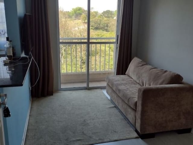 Apartamento com 52m² 2 quartos e 1 banheiro, à venda, no bairro Jardim Ísis em Cotia