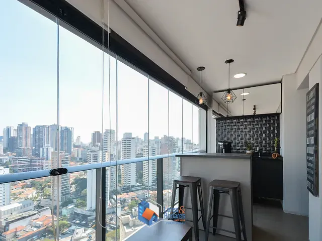 Apartamento com 49m² 1 quarto e 2 banheiros, à venda, no bairro Vila Mariana em São Paulo