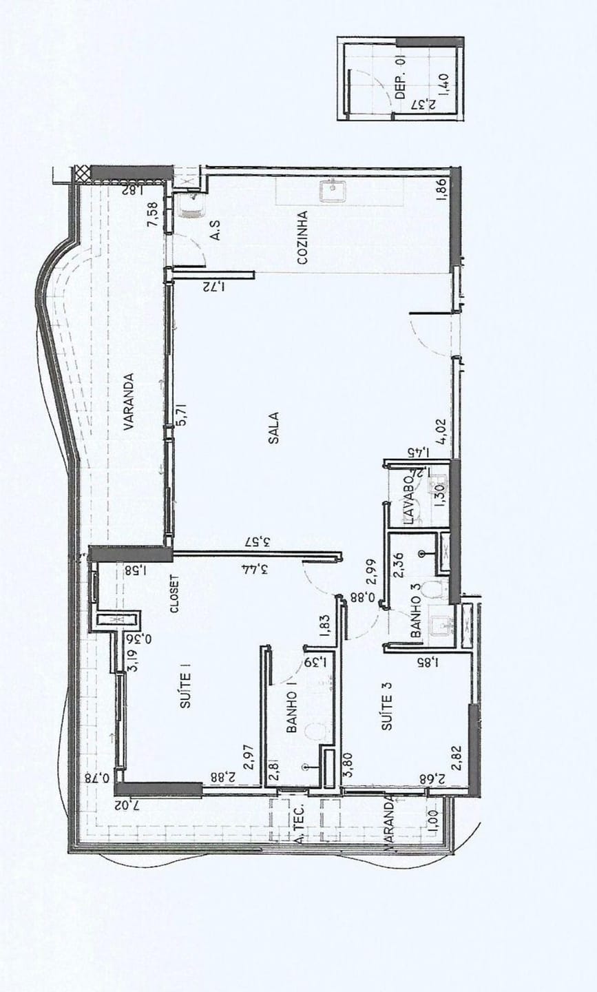 Apartamento em Alphaville Centro Empresarial — foto 2