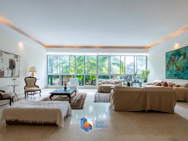 Apartamento com 446m² 5 quartos e 6 banheiros, à venda, no bairro Higienópolis em São Paulo