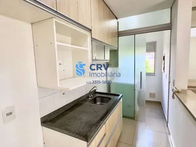 Apartamento com 63m² 3 quartos e 2 banheiros, para alugar, no bairro Terra Bonita em Londrina