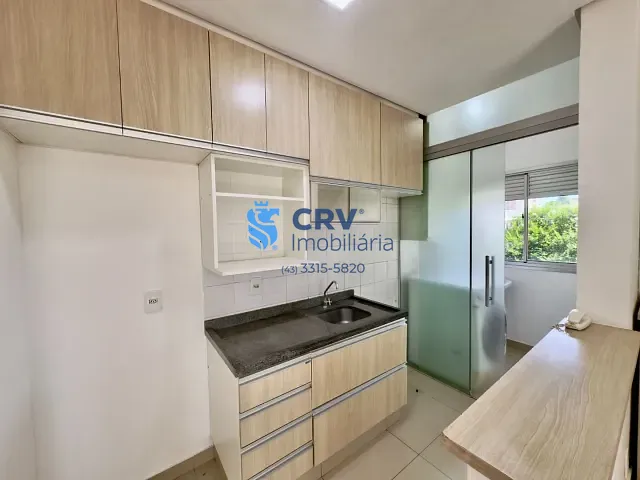 Apartamento com 63m² 3 quartos e 2 banheiros, para alugar, no bairro Terra Bonita em Londrina