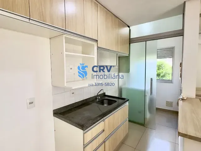 Apartamento com 63m² 3 quartos e 2 banheiros, para alugar, no bairro Terra Bonita em Londrina