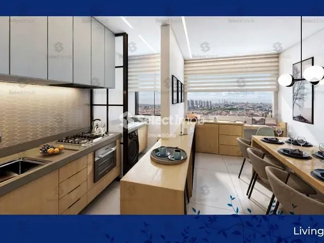 Apartamento com 44m² 2 quartos e 1 banheiro, à venda, no bairro Casa Branca em Santo André