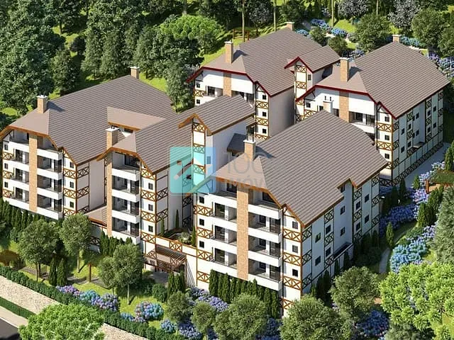 Apartamento 3 quartos e 1 banheiro, à venda, no bairro Vila Baker em Campos do Jordão