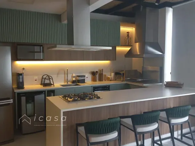 Apartamento com 158m² 2 quartos e 3 banheiros, à venda, no bairro Enseada em Ubatuba