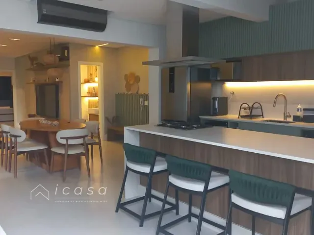 Apartamento com 158m² 2 quartos e 3 banheiros, à venda, no bairro Enseada em Ubatuba
