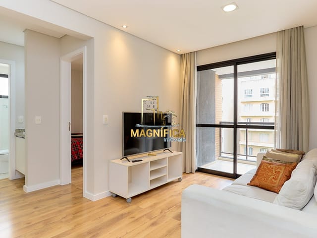 Apartamento 2 quartos e 1 banheiro, à venda, no bairro Bigorrilho em Curitiba