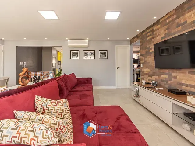 Apartamento com 120m² 3 quartos e 4 banheiros, à venda, no bairro Vila Olímpia em São Paulo