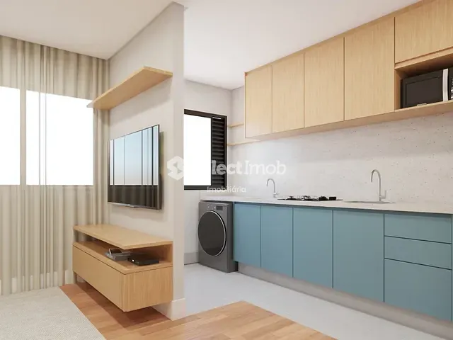 Apartamento com 42m² 2 quartos e 1 banheiro, à venda, no bairro Parque São Vicente em Mauá