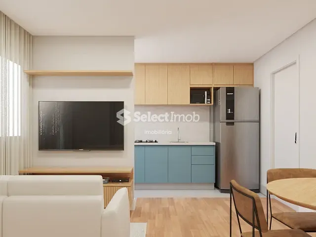 Apartamento com 42m² 2 quartos e 1 banheiro, à venda, no bairro Parque São Vicente em Mauá